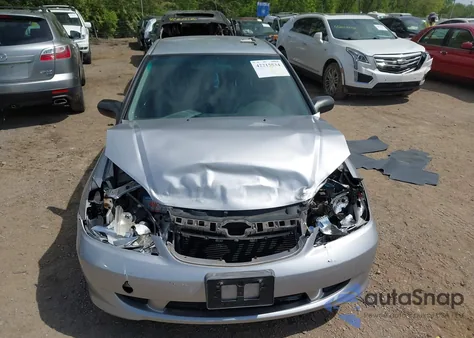 2005 Honda Civic Lx from USA, damaged, VIN 2HGES16535H574900